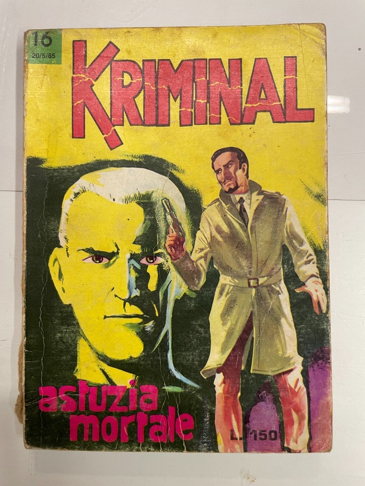 KRIMINAL #16 First Edition, Editoriale Corno - NO RETURN*