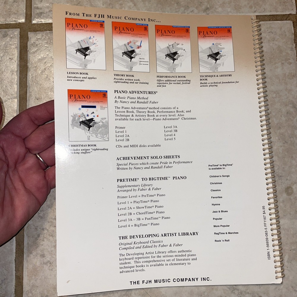 Piano Adventures Practicetime Assignment Book