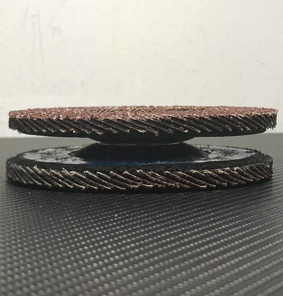 2-Pack Cal Hawk Tools 4-1/2"" Flap Disc 40 Grit Sandpaper with 7/8" Arbor