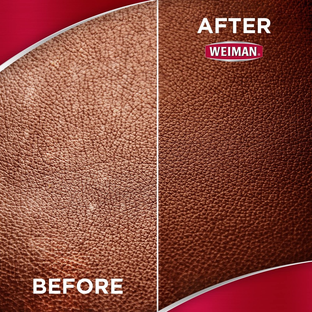 Leather Wipes 2 Pack Weiman Clean Condition Protection Help Prevent Cracking