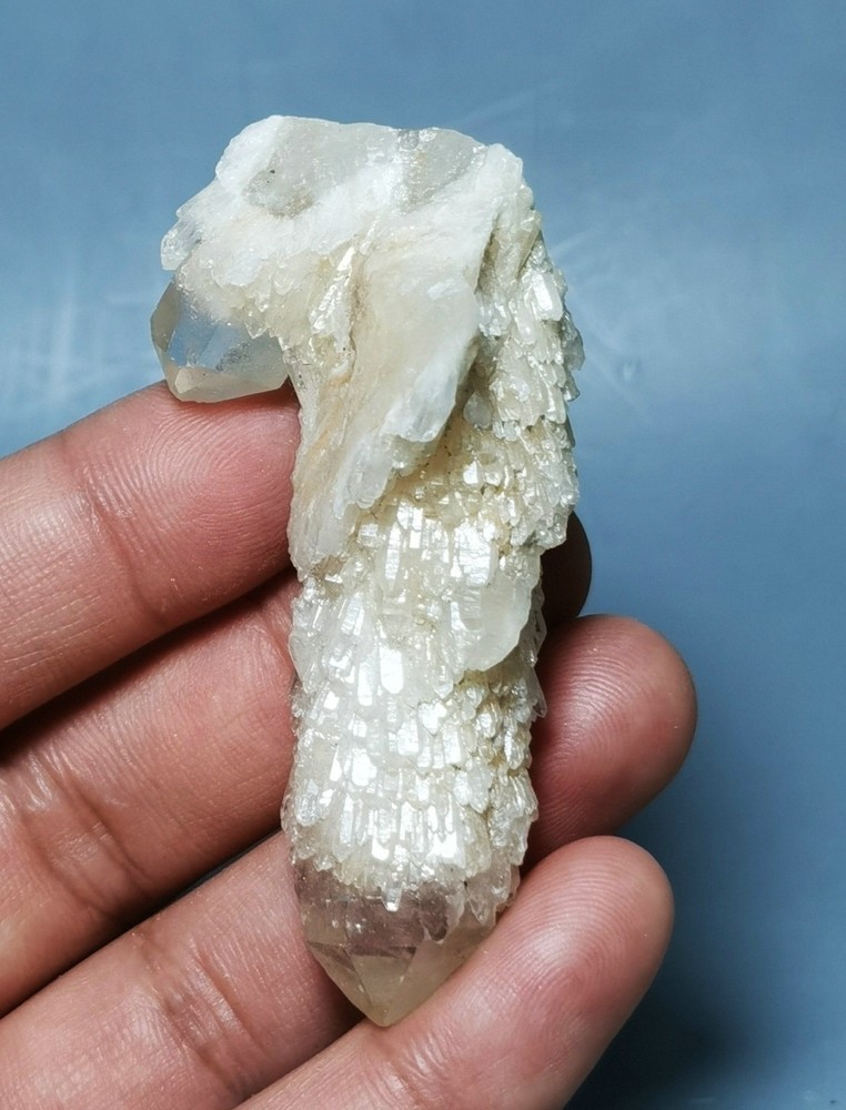 Rare Himalayan Quartz Crystal Cluster Specimen