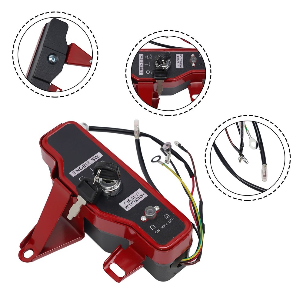 For GX390 Engines High Quality Easy To Use Key Switch Panel