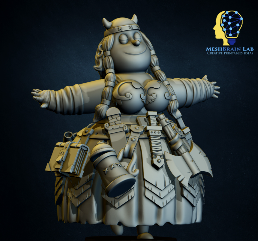 DnD happy Valkyrie MBL-059