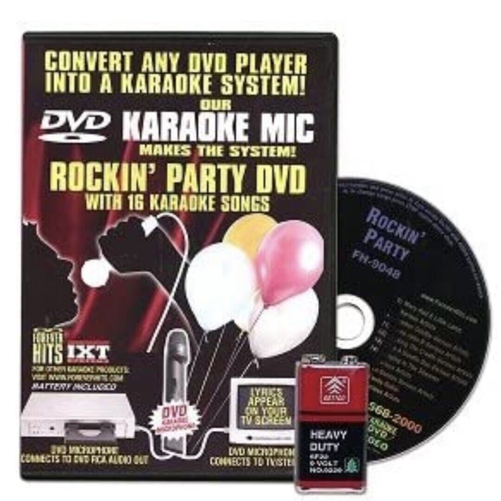 IXT Systems DVD Karaoke System with Microphone NEW