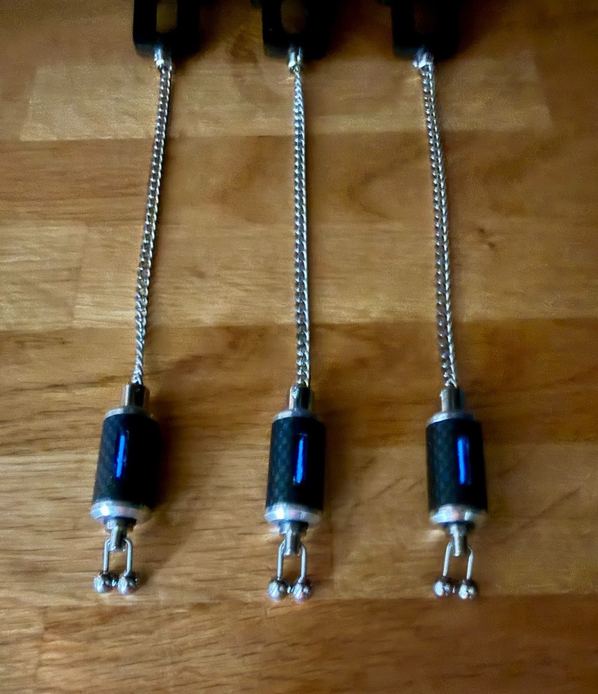 Custom Angling Solution Precision Point Carbon Snag Ears + Custom Carbon Bobbins
