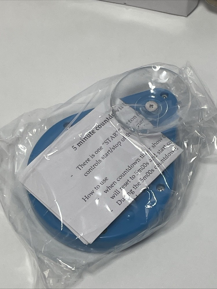 5 Minute Digital Countdown Timer Splash Proof New