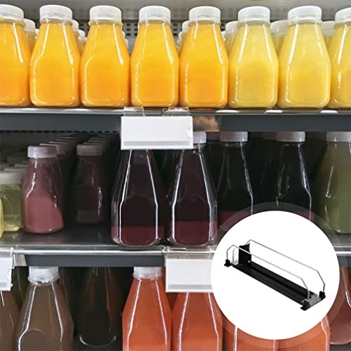 2pcs Automatic Drink Replenishment Pushers Fridge Sliding Beverage Organizer