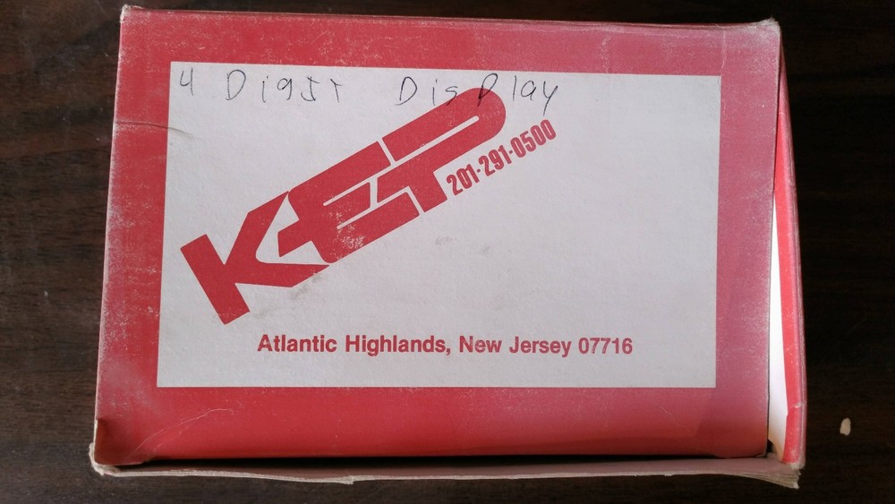 Kessler-Ellis Products KEP 4-digit Electronic Counter