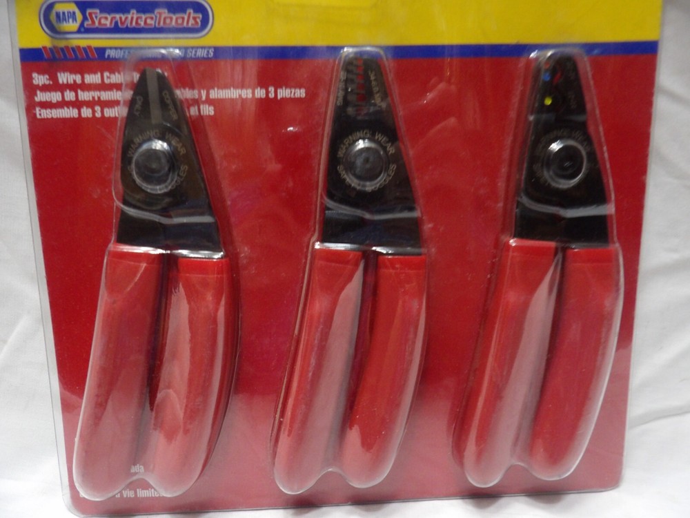 Napa Service Tools #3794 3pc. Wire & Cable Tool Set