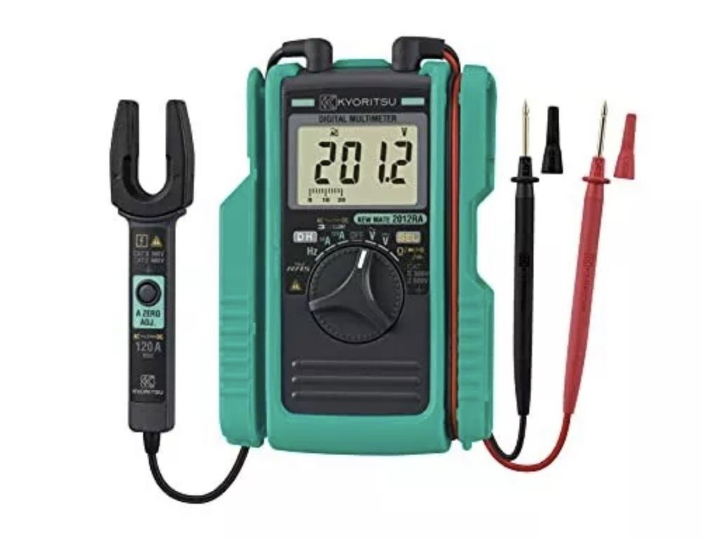 KYORITSU 2012RA (Digital Multimeter with AC/DC Clamp Sensor)