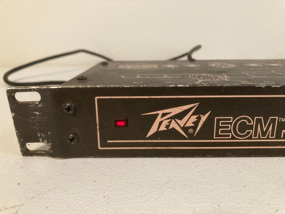 Peavey ECM Multi Way Electronic Crossover Mainframe Pro Audio Rackmount Unit