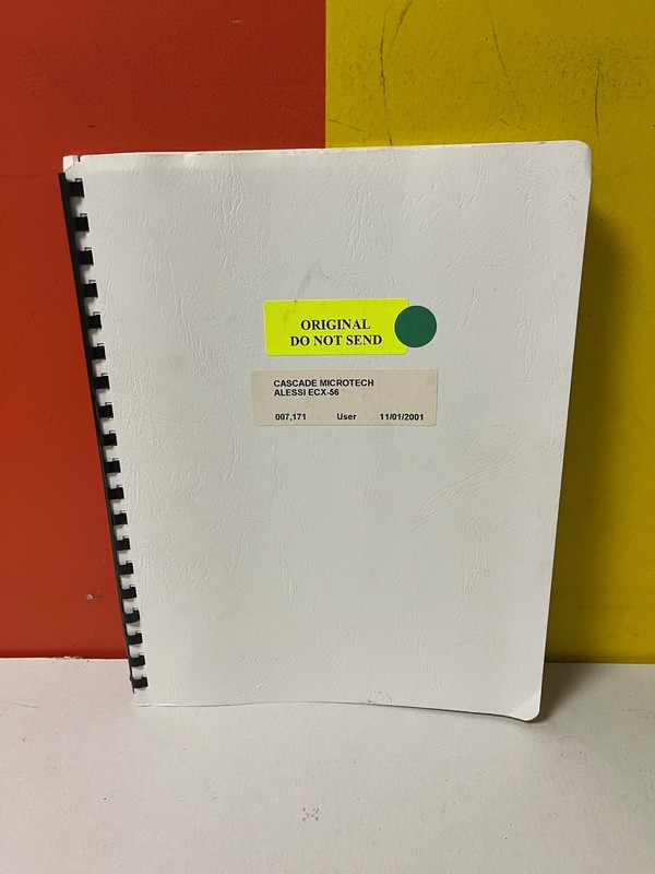 Cascade Microtech ECX-56 ECX-56 Expansion Box User Guide