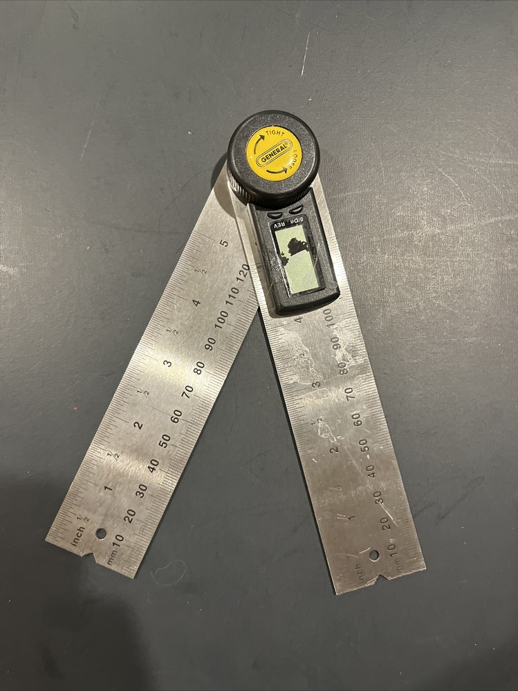 General Tools 822 Digital Angle Finder, 5" Size