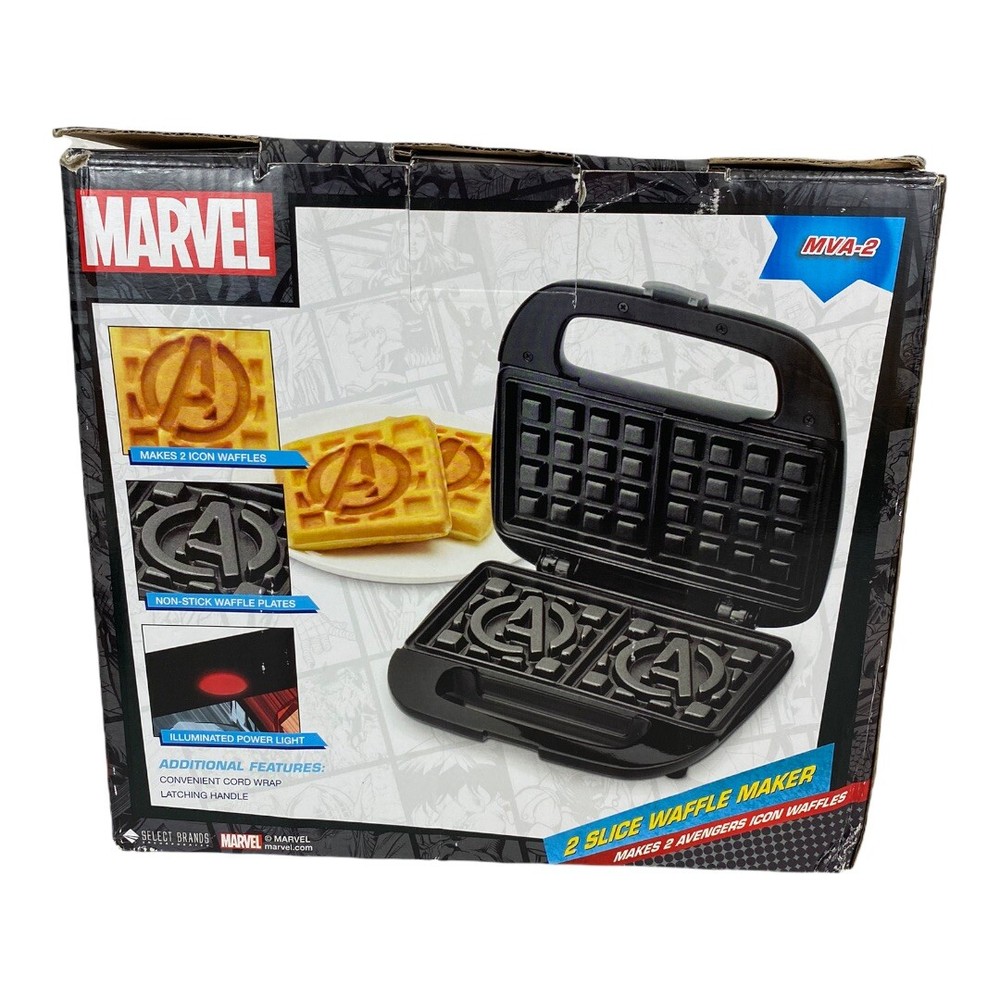 Marvel Avengers Waffle Maker MVA-2 Kitchen Appliance