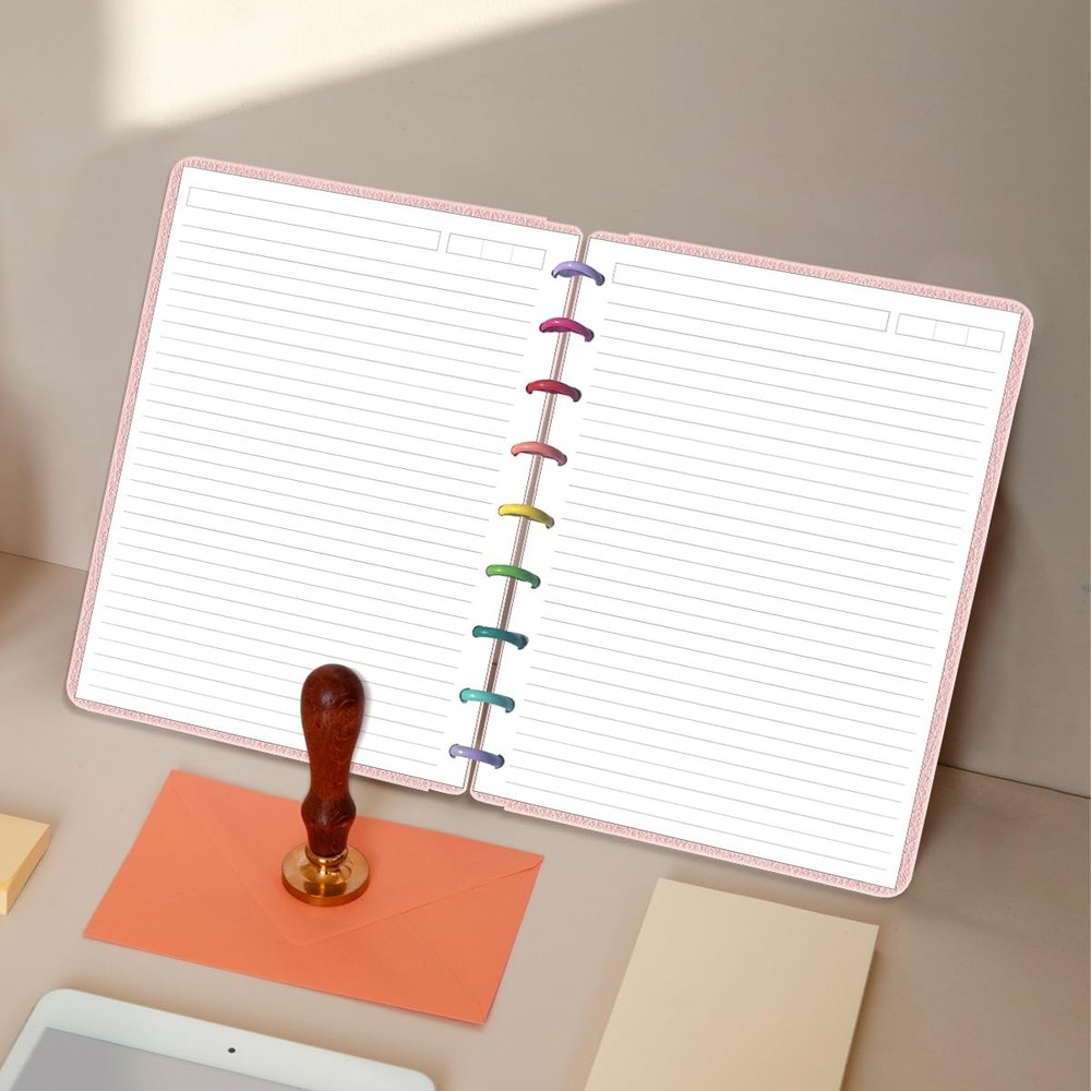 9-Disc Discbound Lined Refill Paper, Classic Size 100 Sheets, White