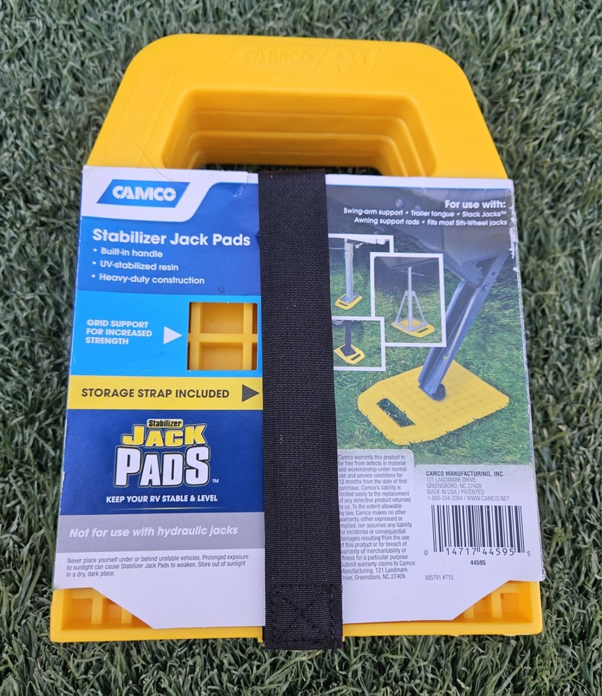 Camco Stabilizer Jack Pads (4-Pack)