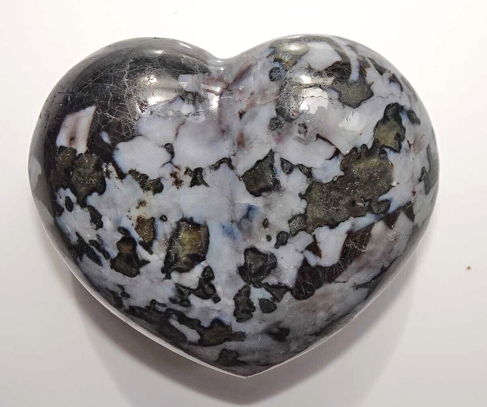 Indigo Jasper Puffy Heart sc484b