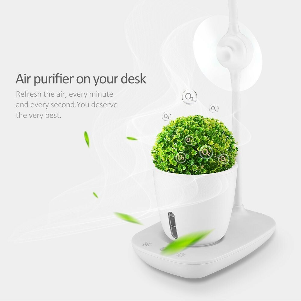 Desktop PLANT LIGHT! Mini LED Office Desktop or Side Table Grow Lamp Adjustable