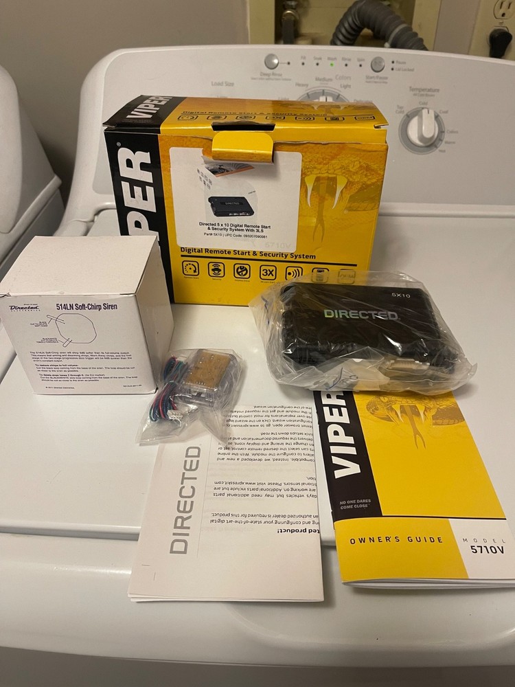Directed Electronics 5x10 Digital Remote Start & Security System w/ 3xLS