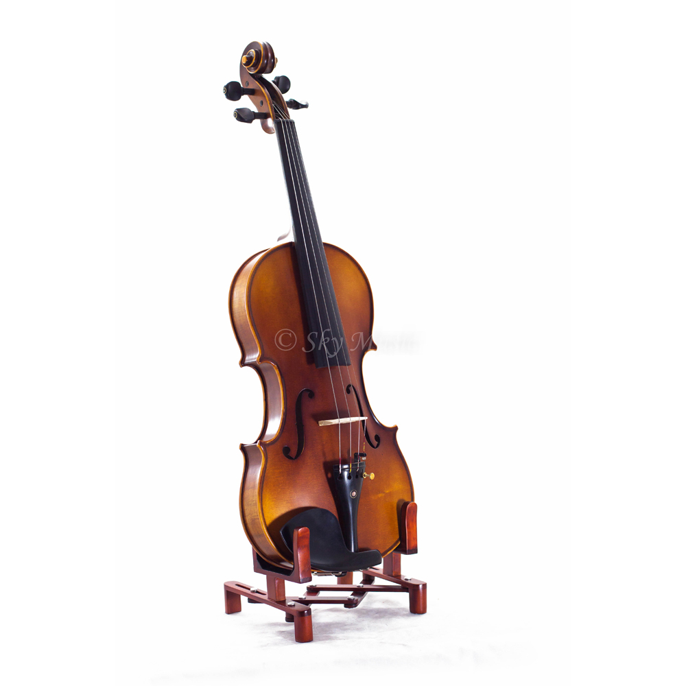 NEW Solid Wood Intermediate Plus 1/4 Violin VN302 w Oblong Case Bow Rosin String