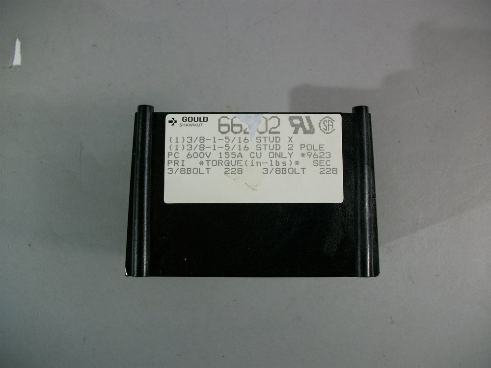 Gould Distribution Terminal Block 66202 New