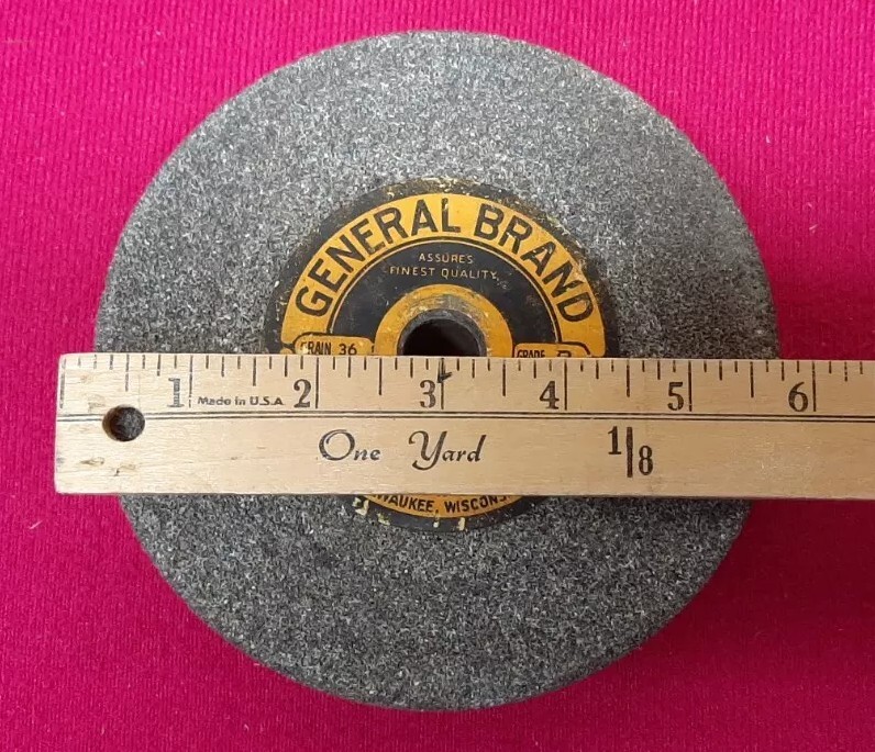 General Hardware 36 Grain 6 Inch Grinding Wheel