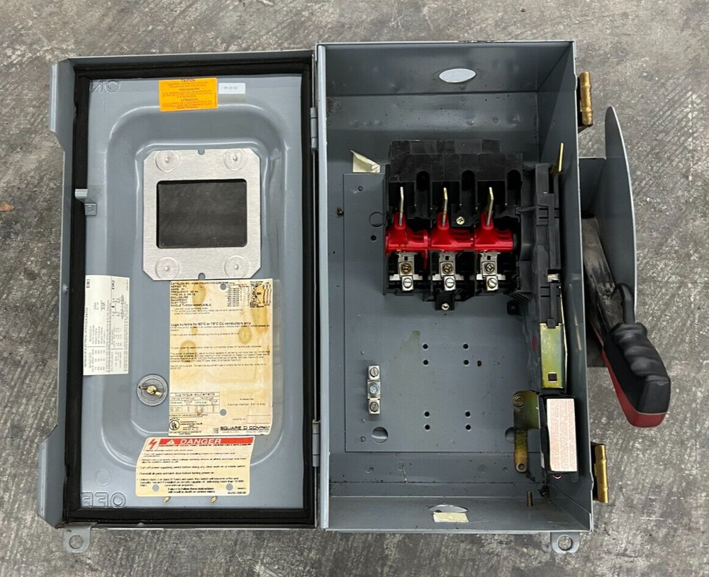 SQUARE D HU3612AWKVWEI2ZB2BA2 SAFETY SWITCH