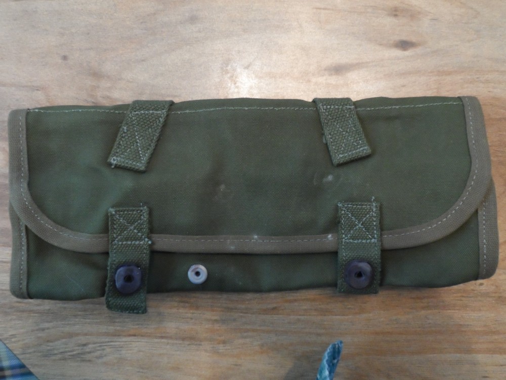 MILITARY TOOL BAG, CANVAS, MULE/JEEP