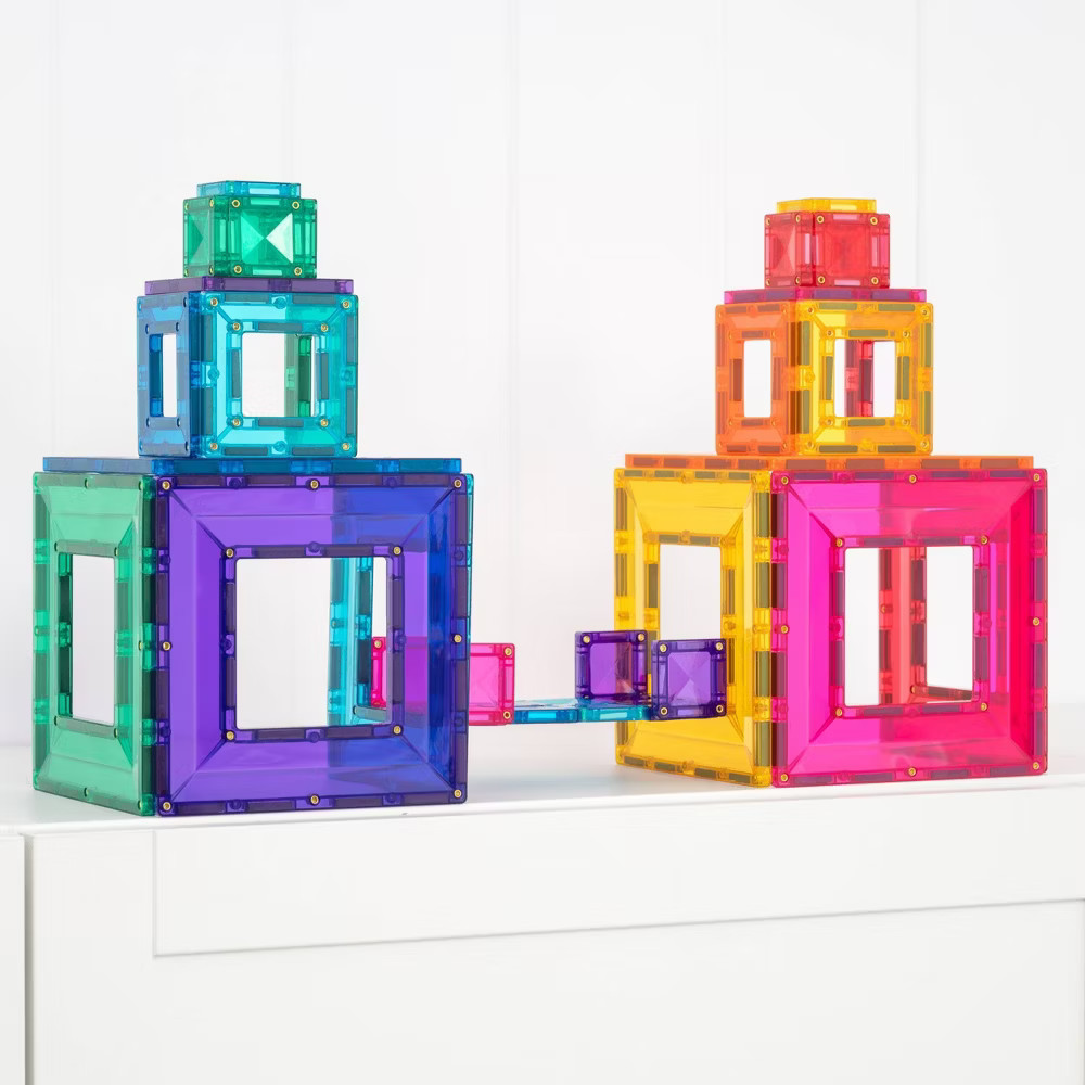 CONNETIX Magnetic Tiles Bright Portal Pack 48pc