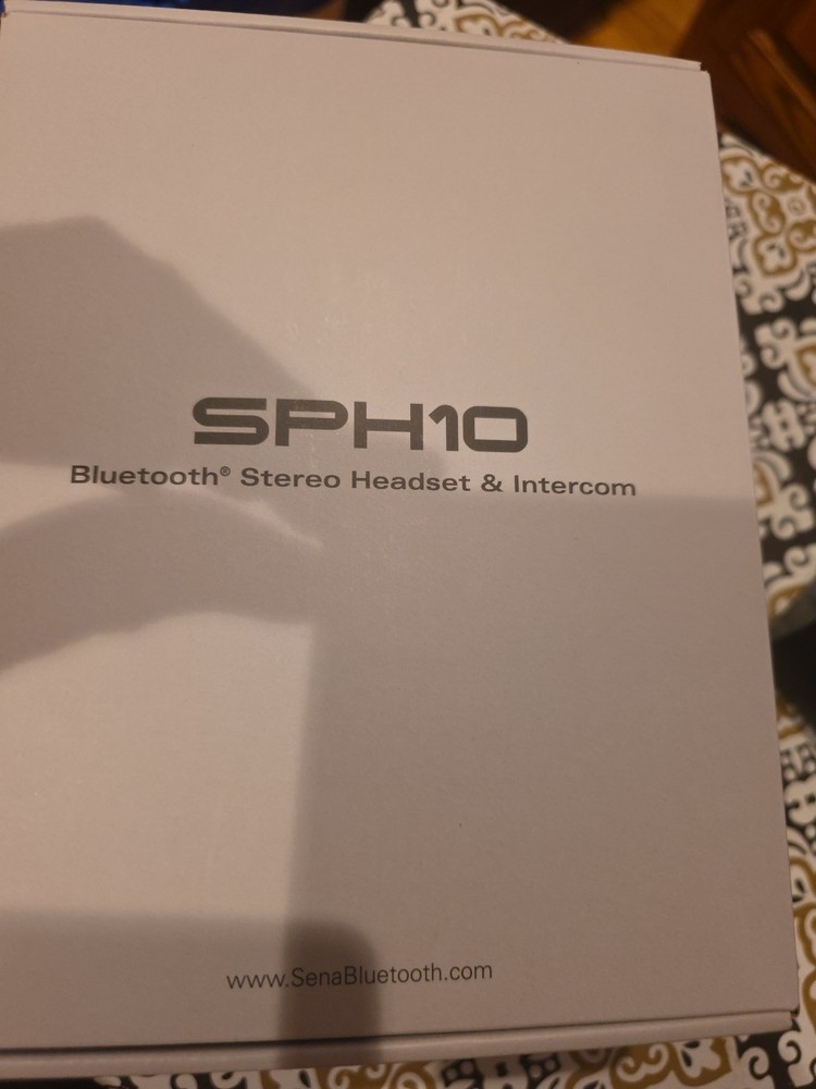 SENA SPH10 Handsfree Bluetooth Stereo Headset & Intercom. Missing USB Power Cabl