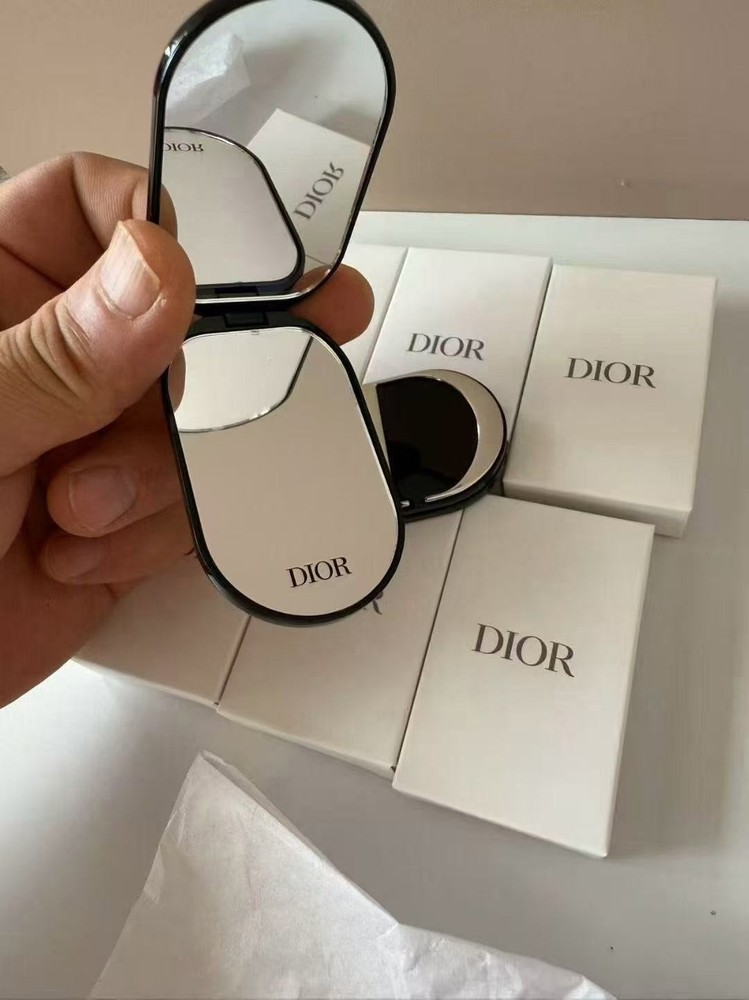 CD Mirror Phone Ring Holder Stand Dual Mirror 3M BLACK GWP