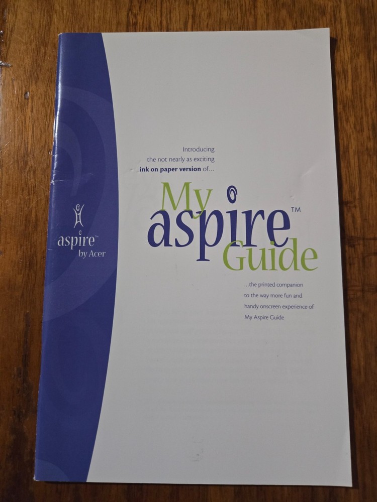 My Aspire Guide (Paperback, 1999)