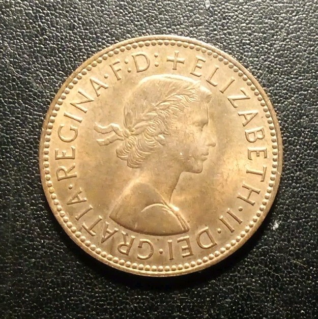1967 Great Britain Half Penny