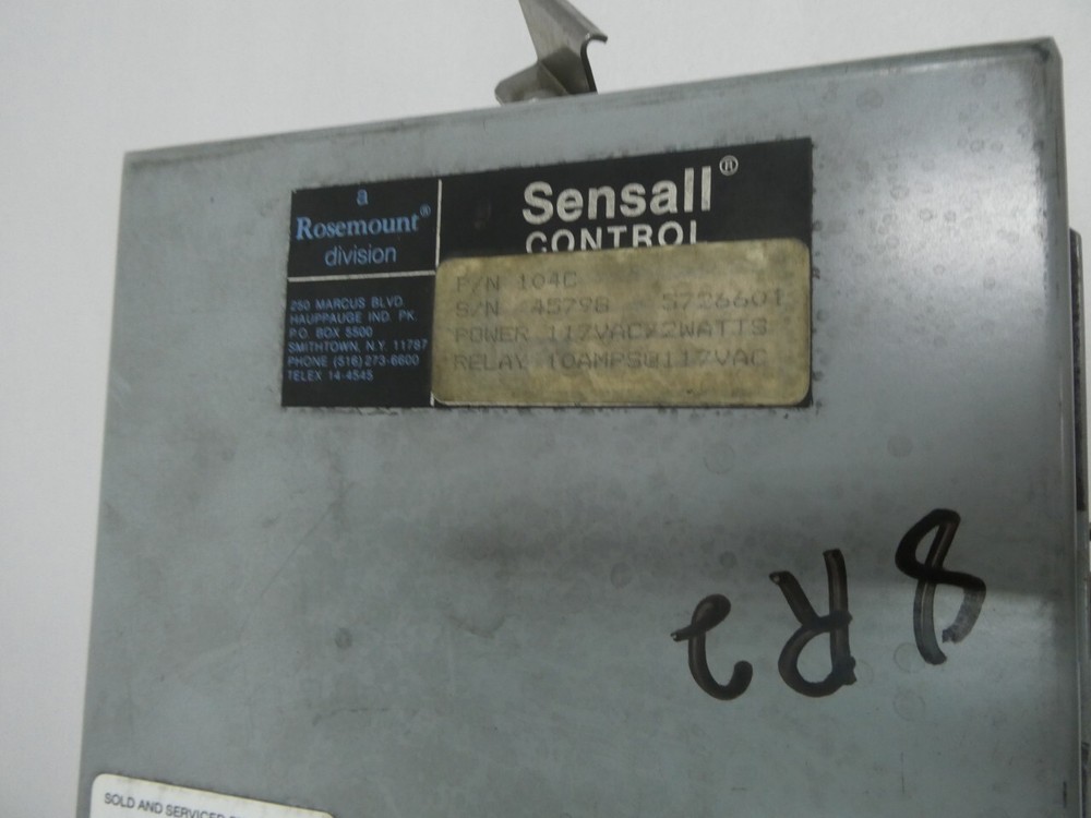 Rosemount 104C Sensall Control Enclosure