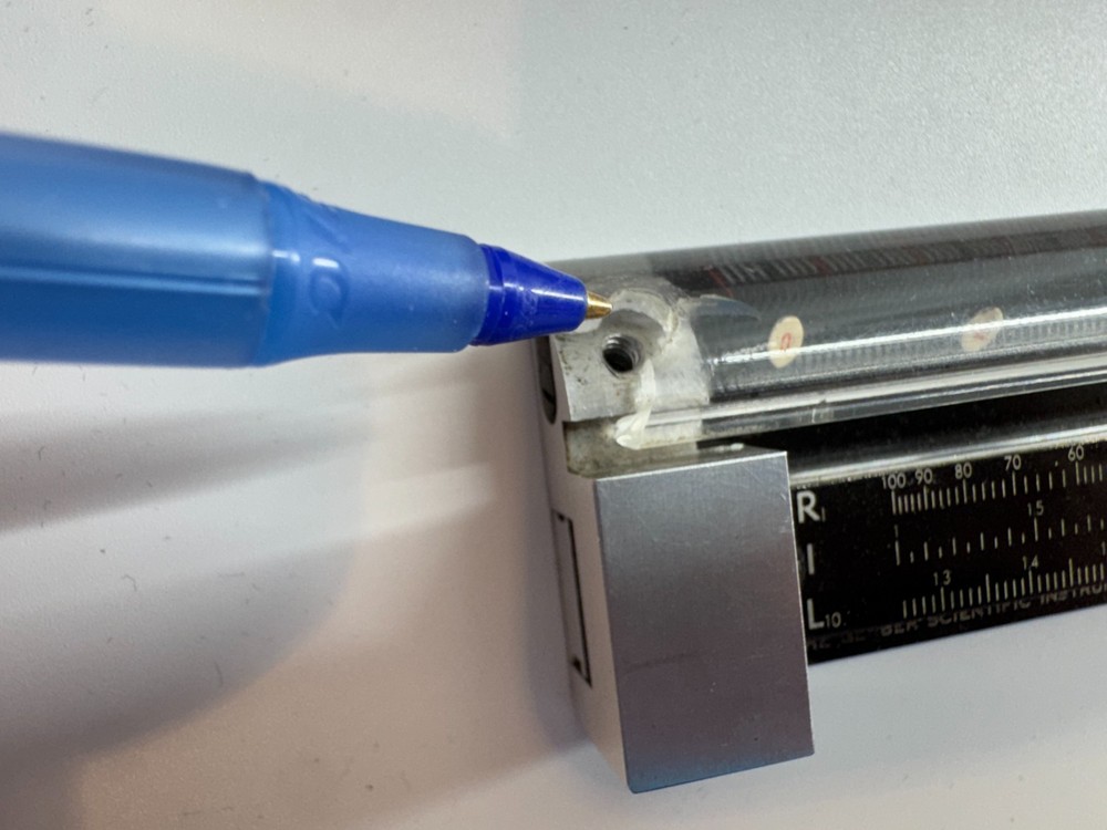 VTG Gerber Variable Scale TP007100B Engineering Slide Rule & Leather Case READ