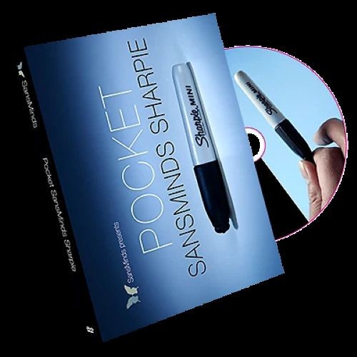 Pocket SansMinds Sharpie (DVD and Gimmick) by SansMinds - DVD