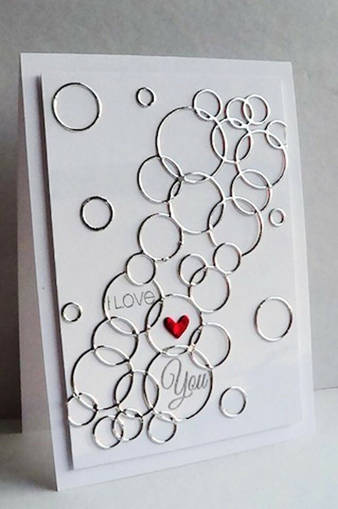 Sizzix "Bright Bubbles" Abstract Circles Thinlits Dies- 661166 MSRP $15