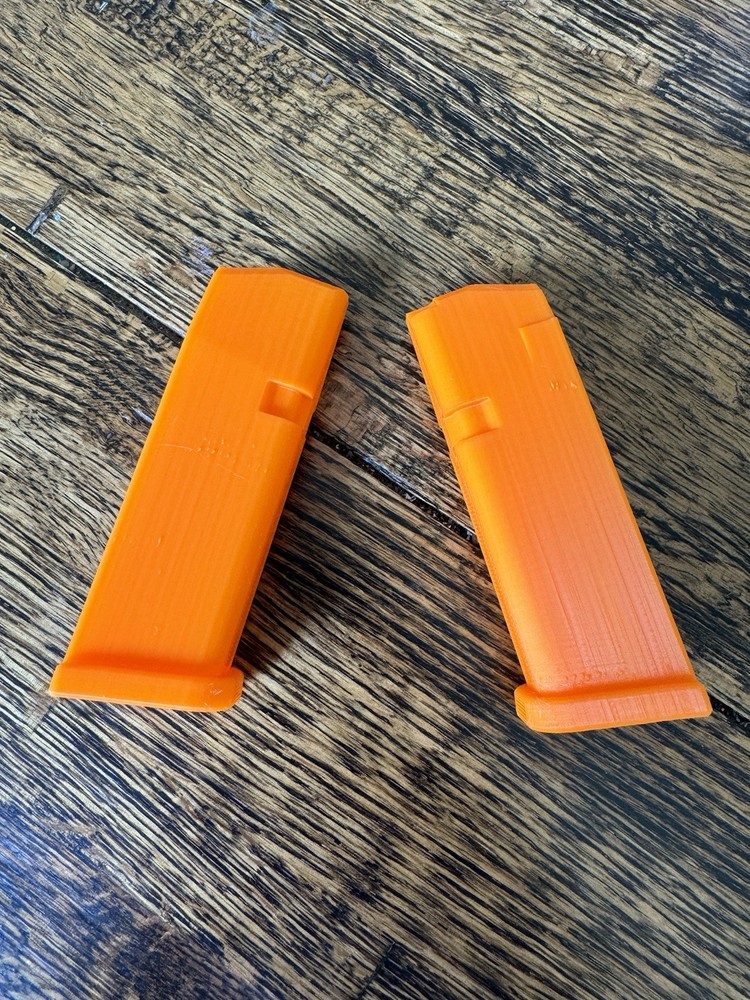 Safe Practice Aid Glock 19 15-Round Dummy Training Magazines (Pair) Non-Function