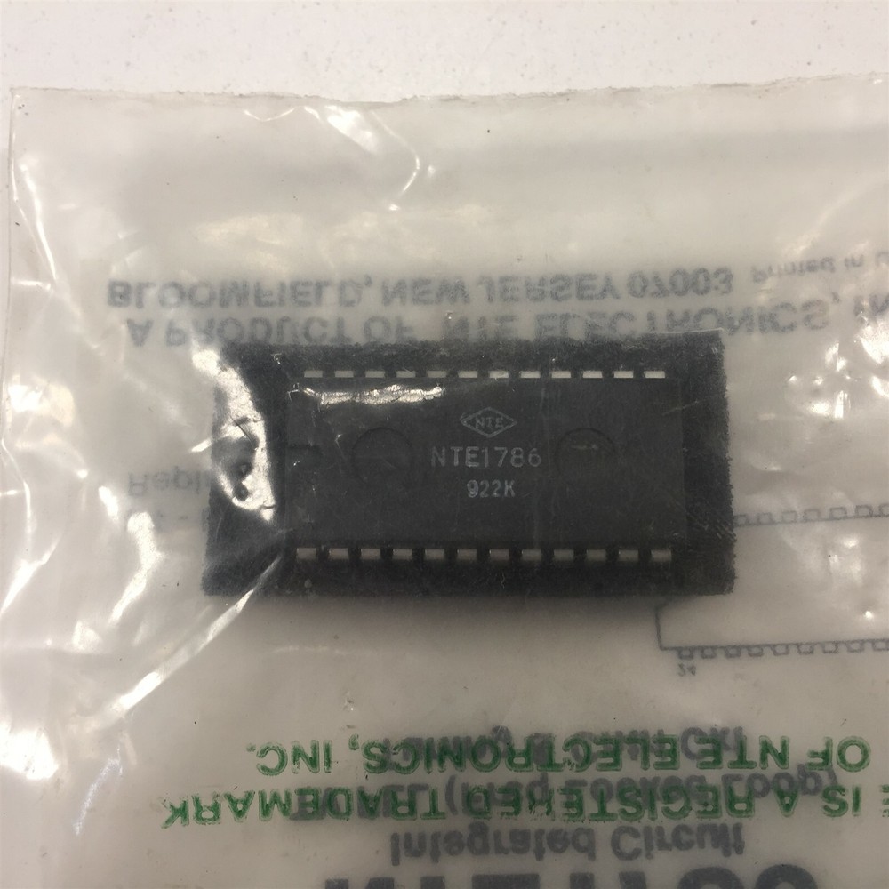(1) NTE NTE1786 IC Frequency Lock Loop (FLL) Tuning & Control Circuit