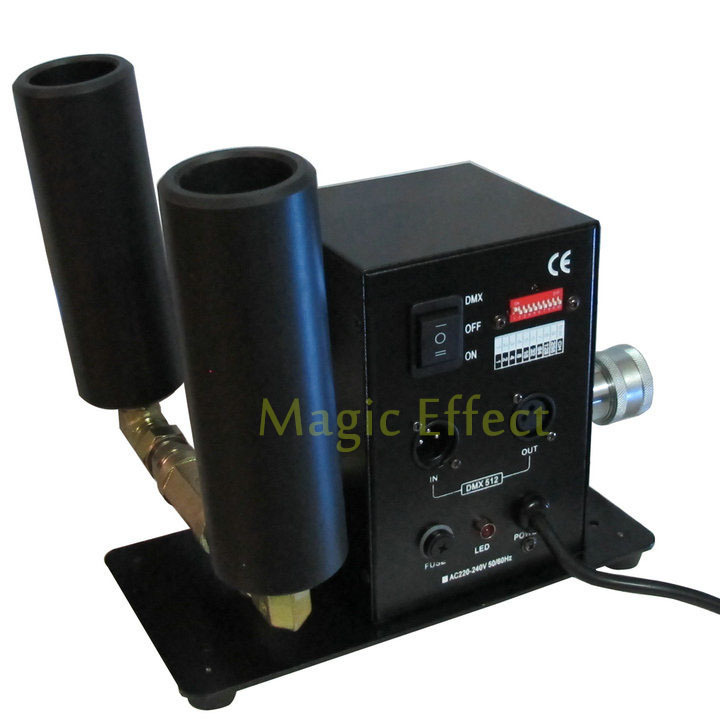 Double Pipe Stage CO2 Machine DMX 512 Switchable CO2 Column Jet Concert Device