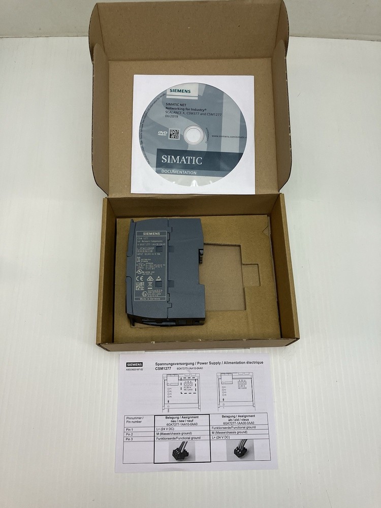 SIEMENS 6GK7277-1AA10-0AA0 Compact Switch Module CSM 1277