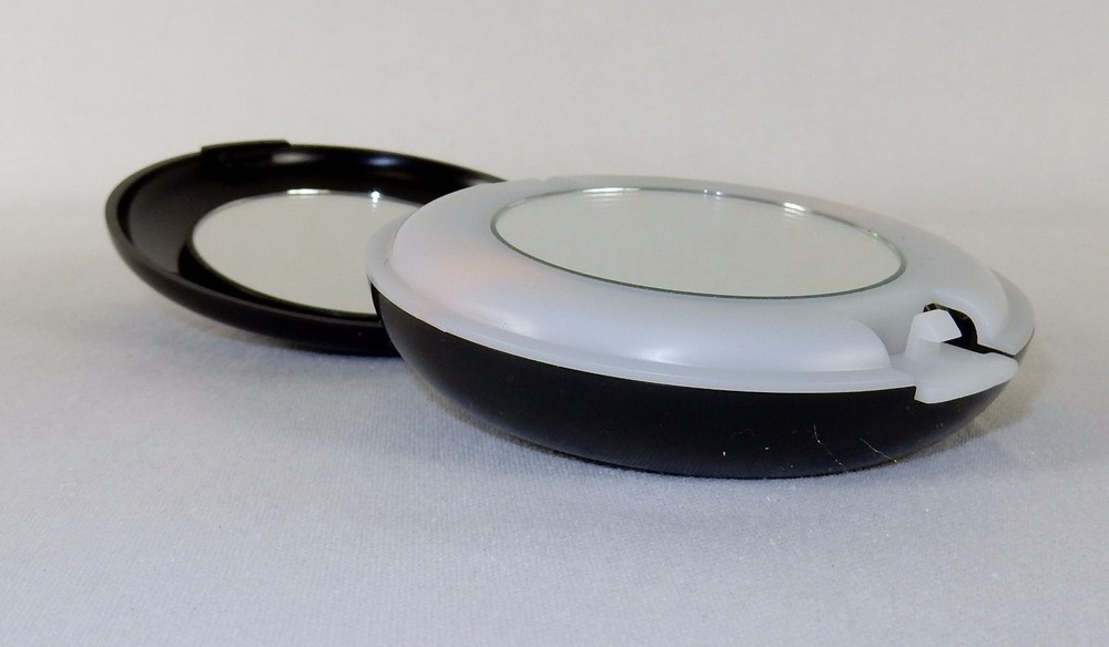 EuroMitt Makeup Removal Glove w/Lighted Compact Mirror, Microfiber, Reusable