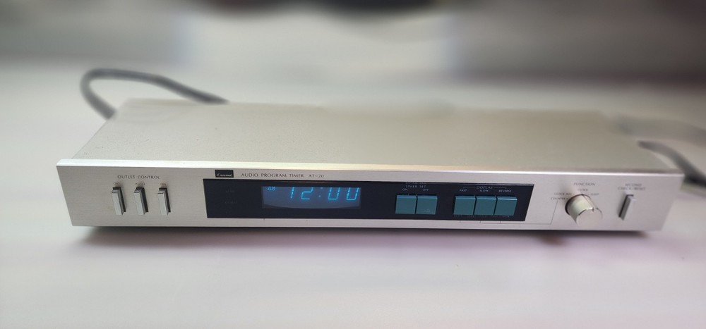 Sansui Audio Program Timer Model no AT-20. Tested! Excellent Condition.