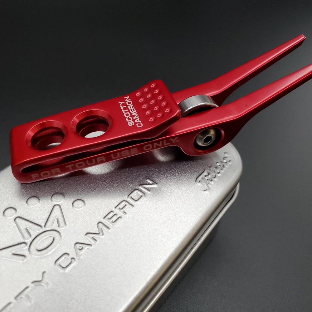 SCOTTY CAMERON FOR TOUR USE ONLY RED ROLLER PIVOT TOOL
