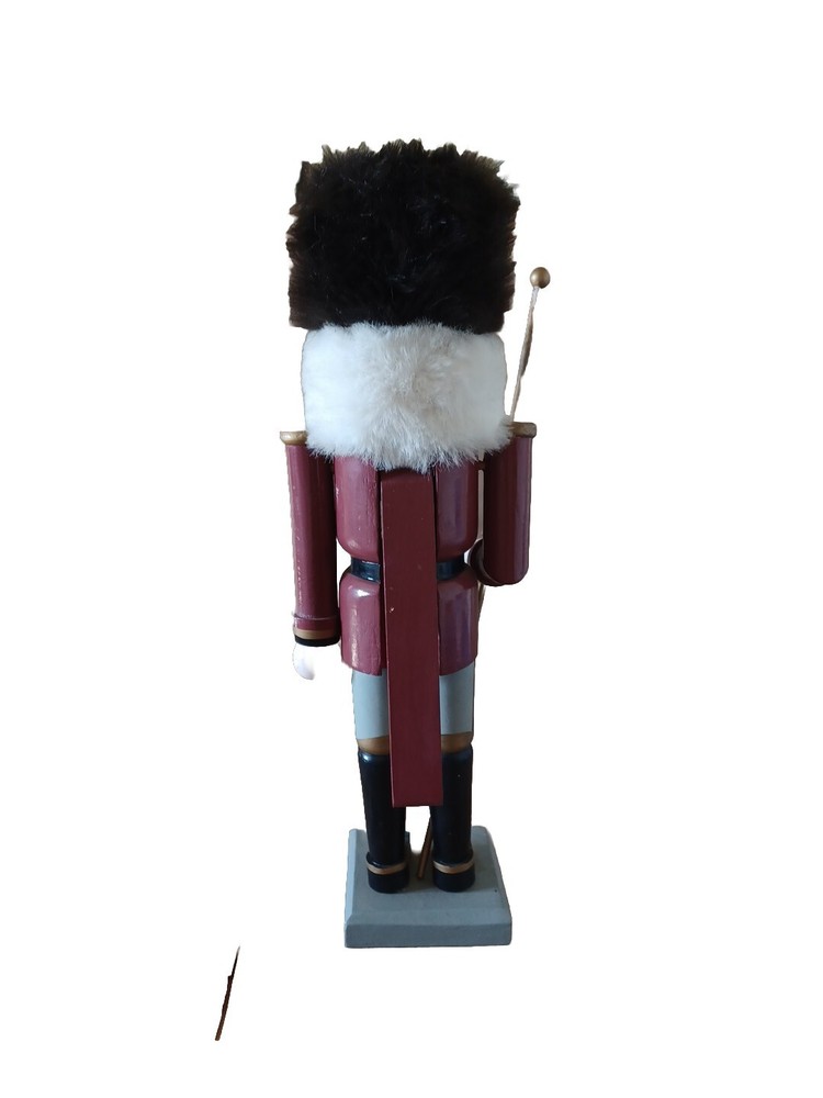 21" Tall Christmas Wooden Nut Cracker