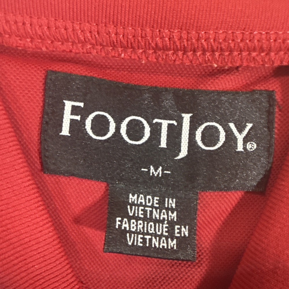 FootJoy FJ Golf Men’s Medium Pullover Red