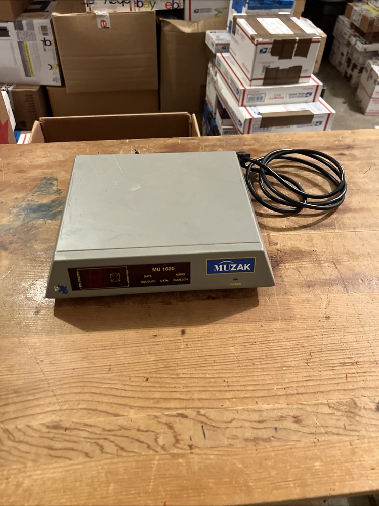 MUZAK MU1600 PACESETTER Tested & Working