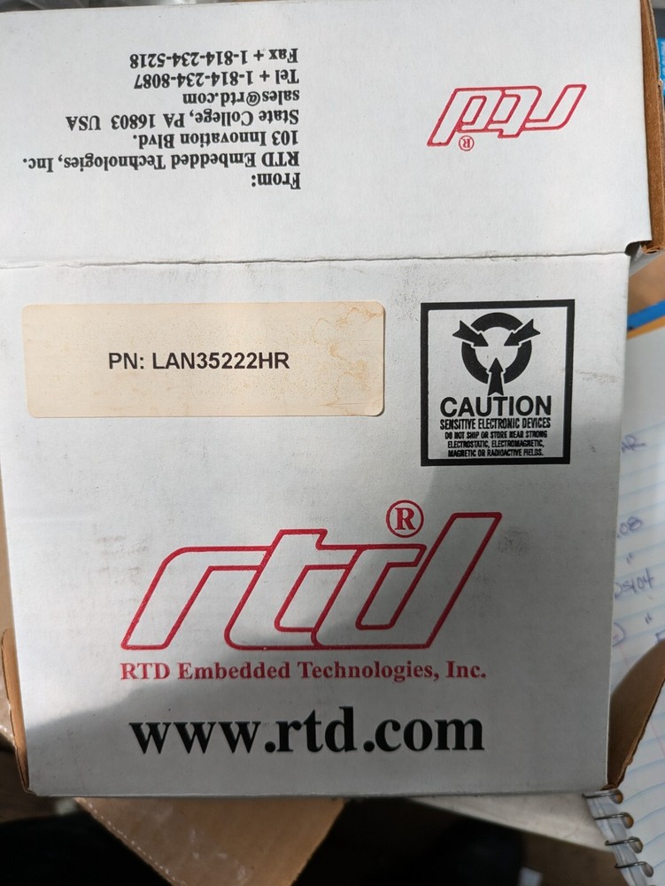 LAN35222HR Dual Gigabit Ethernet Modules RTD Embedded Technologies
