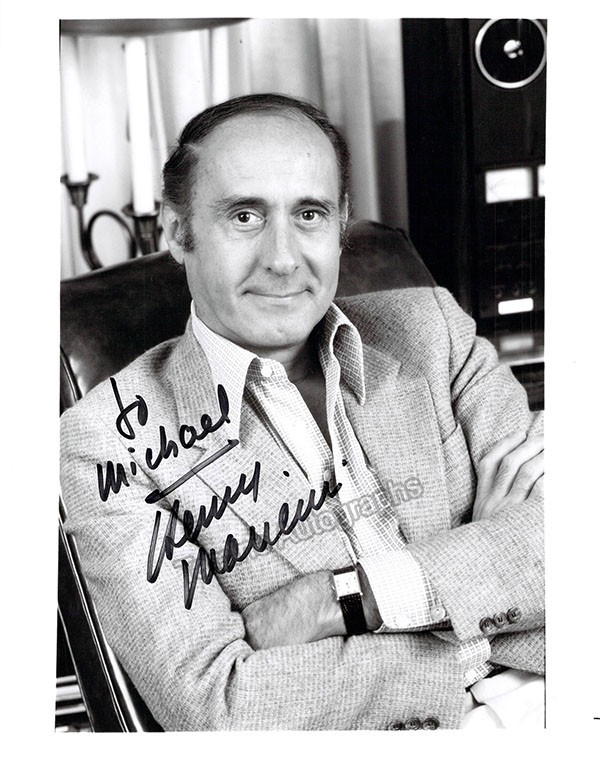 Mancini, Henry - Signed Photograph
