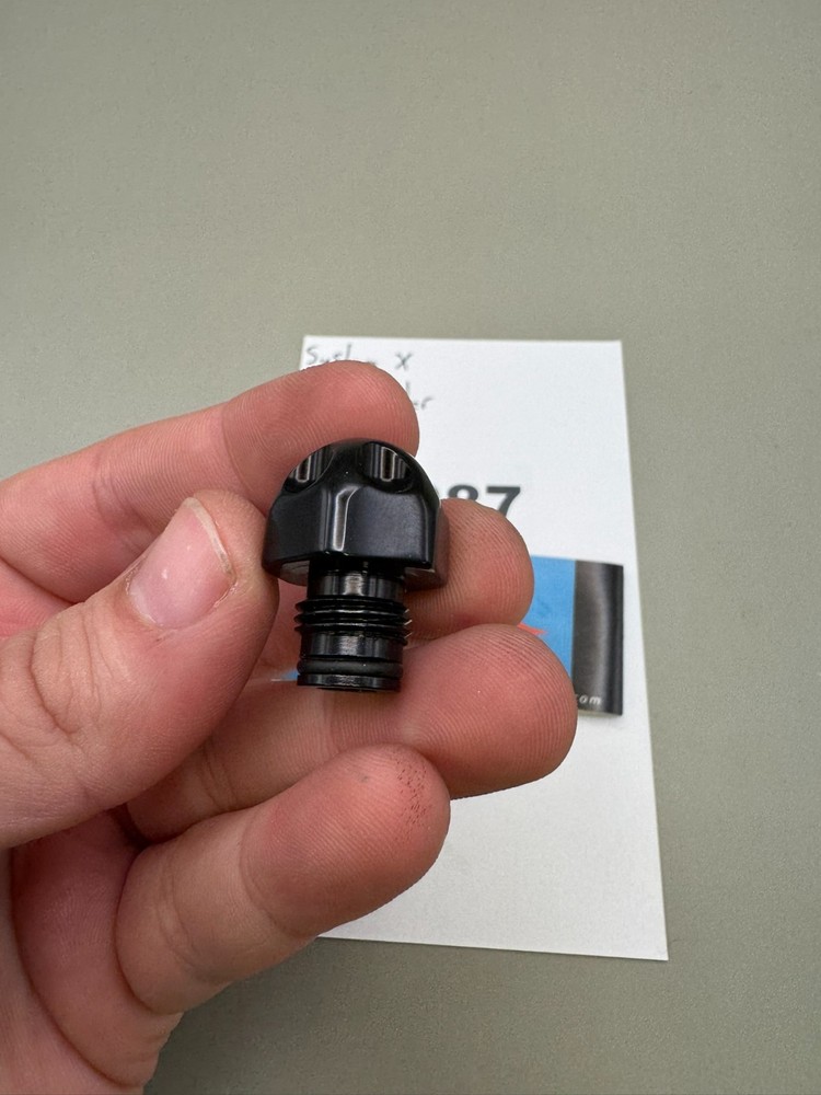 System X Intimidator Ram Cap-Gloss Black